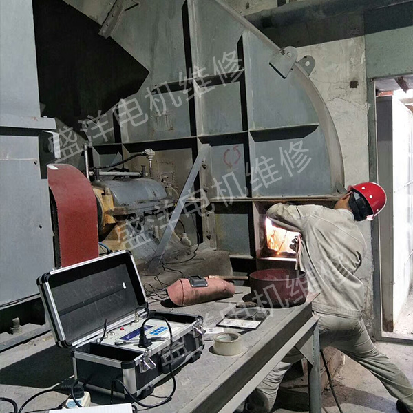 亳州风机维修现场